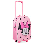 Disney Kids Suitcase - Foldable Trolley Bag 47 x 30cm, 2 Wheels Extendable Handle - Get Trend