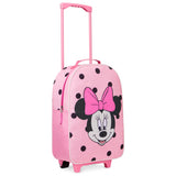 Disney Kids Suitcase - Foldable Trolley Bag 47 x 30cm, 2 Wheels Extendable Handle - Get Trend