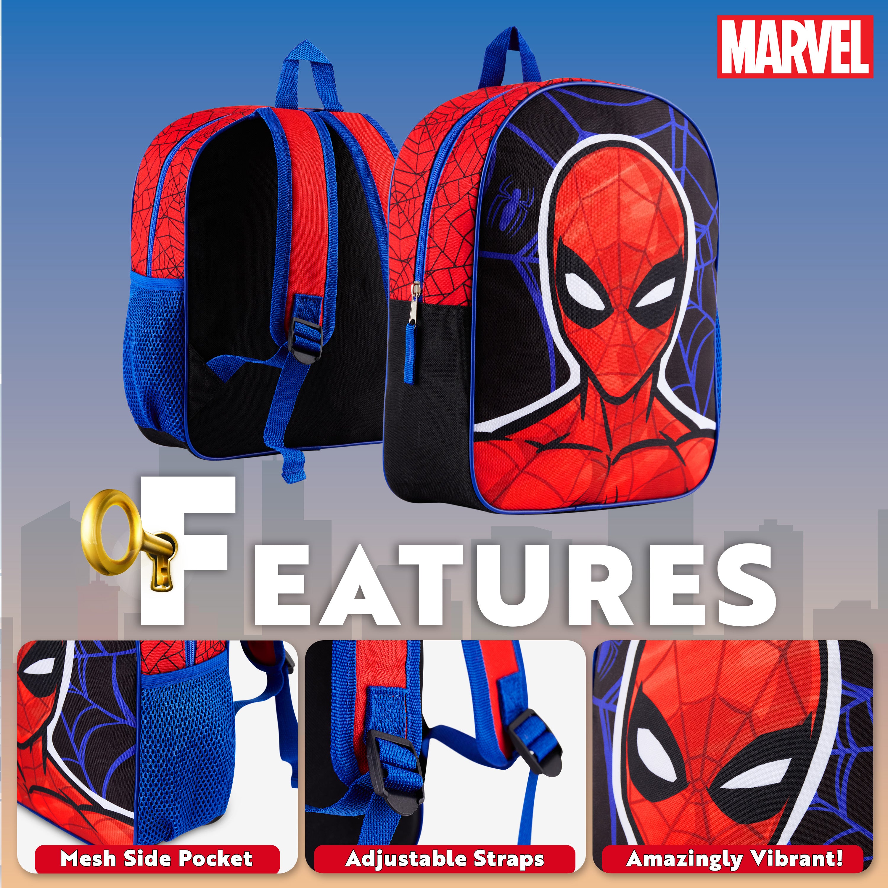 Marvel Spiderman Backpack for Boys - Get Trend