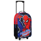 Marvel Kids Suitcase - Foldable Trolley Bag 47 x 30cm, 2 Wheels Extendable Handle - Get Trend