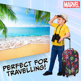 Marvel Suitcase for Boys Carry On Avengers Travel Bag with Wheels - Get Trend