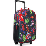 Marvel Kids Suitcase - Foldable Trolley Bag 47 x 30cm, 2 Wheels Extendable Handle - Get Trend