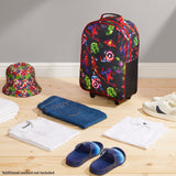 Marvel Kids Suitcase - Foldable Trolley Bag 47 x 30cm, 2 Wheels Extendable Handle - Get Trend
