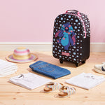 Disney Kids Suitcase - Foldable Trolley Bag 47 x 30cm, 2 Wheels Extendable Handle - Get Trend