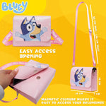 Bluey Girls Handbag - Cute Shoulder Bag for Kids, Adjustable Strap - Girls Gifts - Get Trend