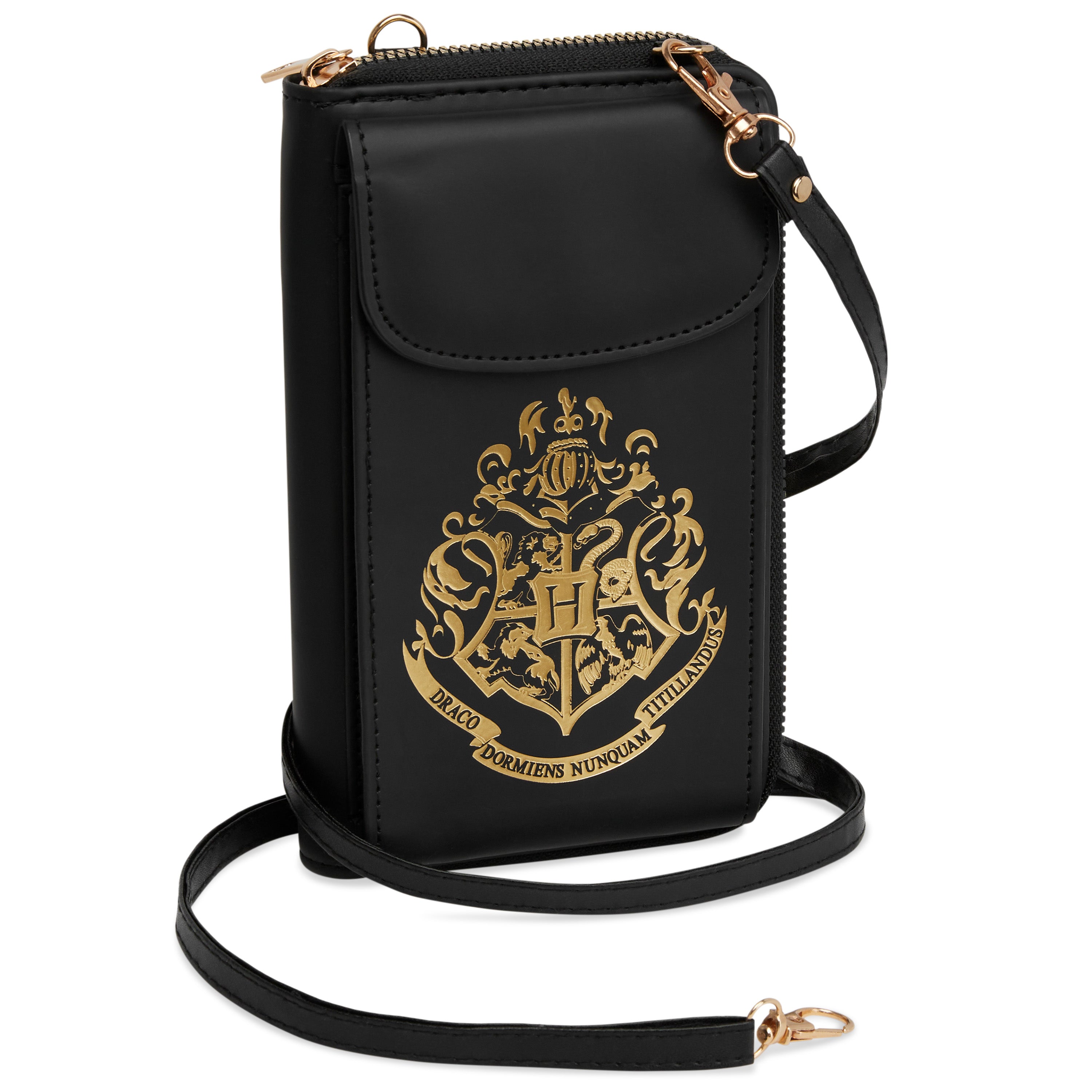 Harry Potter Womens Crossbody Bag, Phone Bag with Card Slots Adjustable Strap - Get Trend