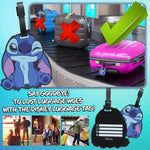 Disney Luggage Tags for Suitcase, Baggage Identification for Travel - STITCH - Get Trend