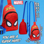 Marvel Spiderman Boys Crossbody Bag with Adjustable Strap - Get Trend
