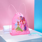 Disney Kids Drawstring Bags, 29 x 38cm Swimming Bag with Airflow Vent - Princess - Get Trend