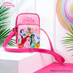 Disney Princess Girls Crossbody Bag with Compartments & Adjustable Strap Shoulder Bag - Get Trend
