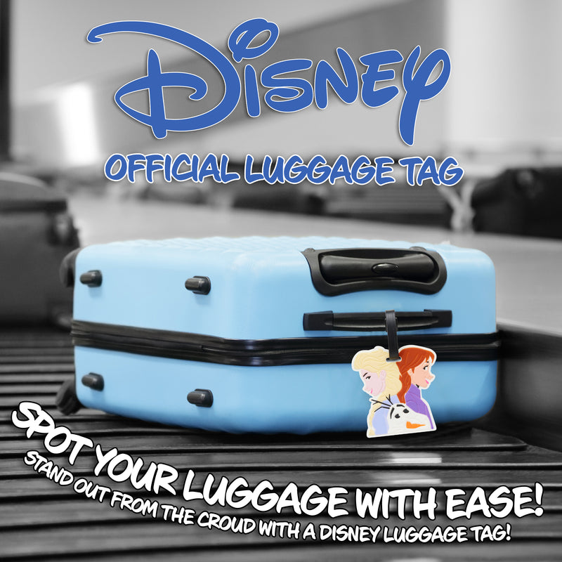 Disney Luggage Tags for Suitcase, Baggage Identification for Travel - FROZEN - Get Trend