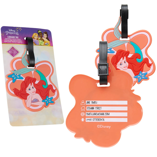 Disney Luggage Tags for Suitcase, Baggage Identification for Travel - ARIEL