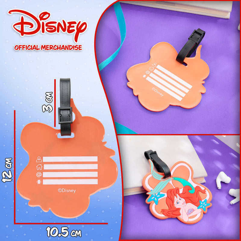 Disney Luggage Tags for Suitcase, Baggage Identification for Travel - ARIEL - Get Trend