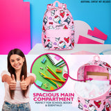 Hello Kitty Backpack Girls Teens Kawaii Rucksack All Over Print Kuromi My Melody School Bag Sports Travel PE Kit Daypack Anime Gifts for Girls