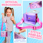 Disney Stitch Handbag for Girls Teens Crossbody Shoulder Bag and Zipped Coin Purse Travel Holiday Shopping Stitch Gifts - Get Trend