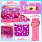 Hello Kitty Handbag Girls Teens Crossbody Shoulder Bag Kawaii Zipped Coin Purse Kuromi Travel Holiday Shopping Anime Gifts - Get Trend