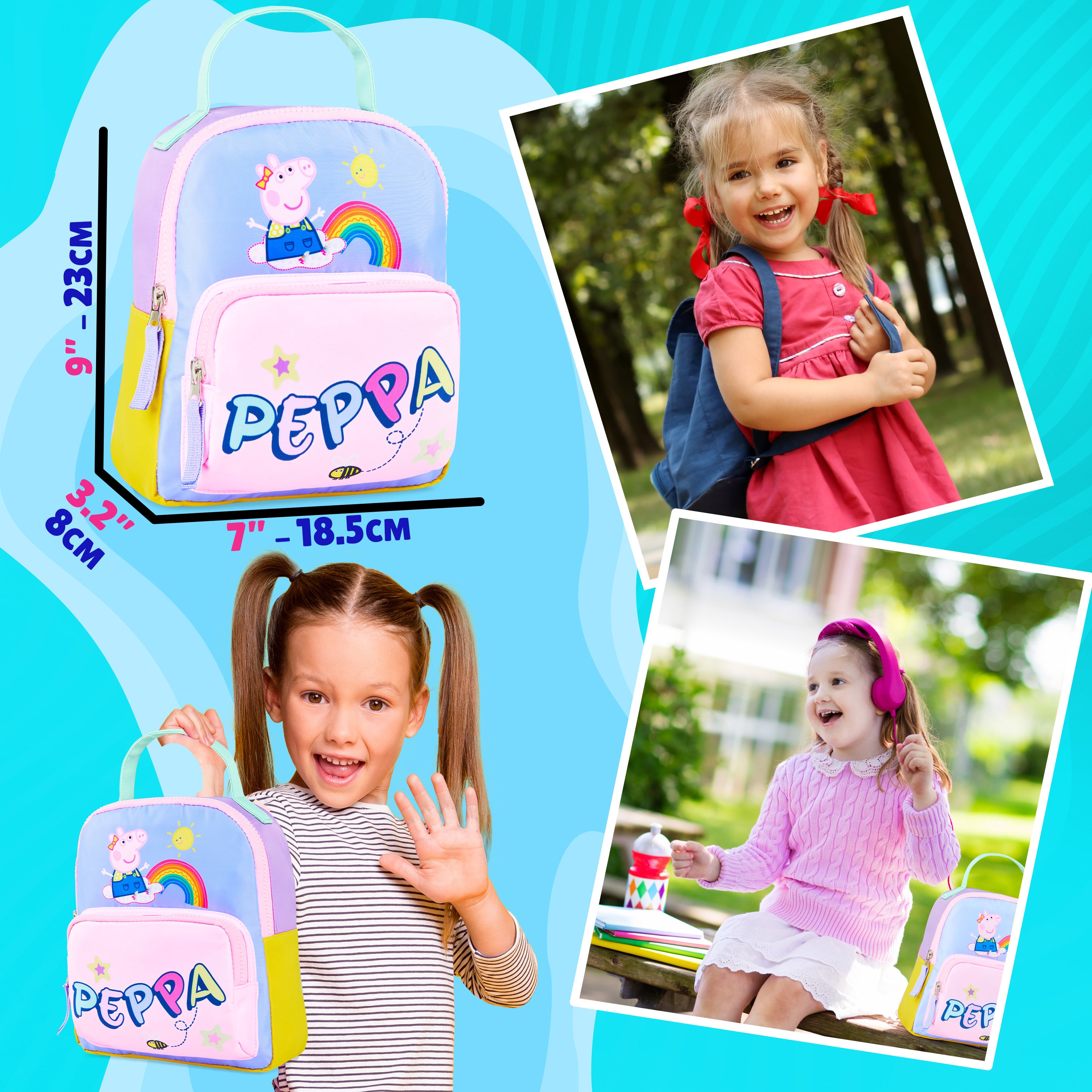 Get Trend Backpack Mini for Girls and Toddlers Stitch Rucksack Cute Small Daypack Nursery Bag for Preschool Lunch Travel Fashion Backpack - Get Trend