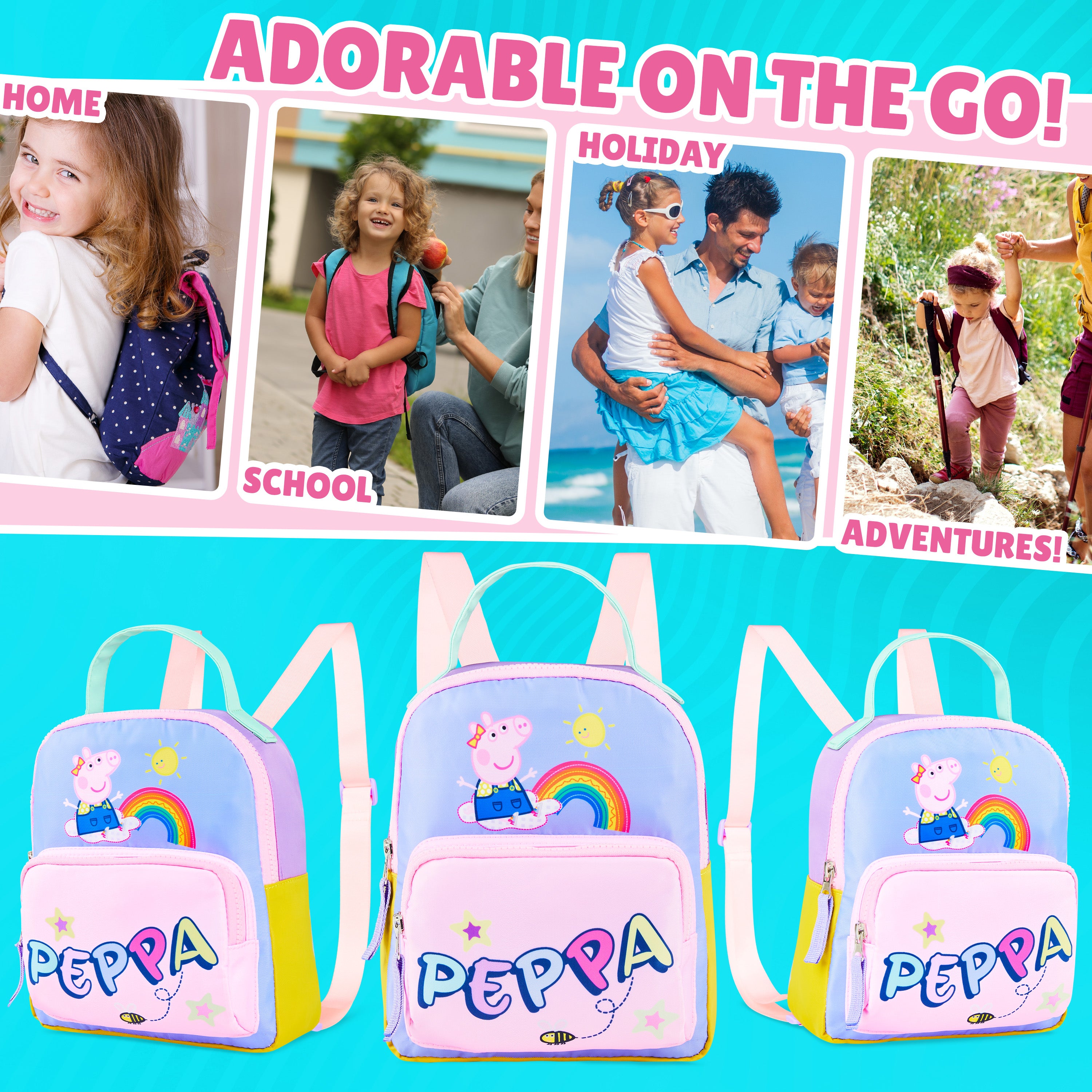 Get Trend Backpack Mini for Girls and Toddlers Stitch Rucksack Cute Small Daypack Nursery Bag for Preschool Lunch Travel Fashion Backpack - Get Trend