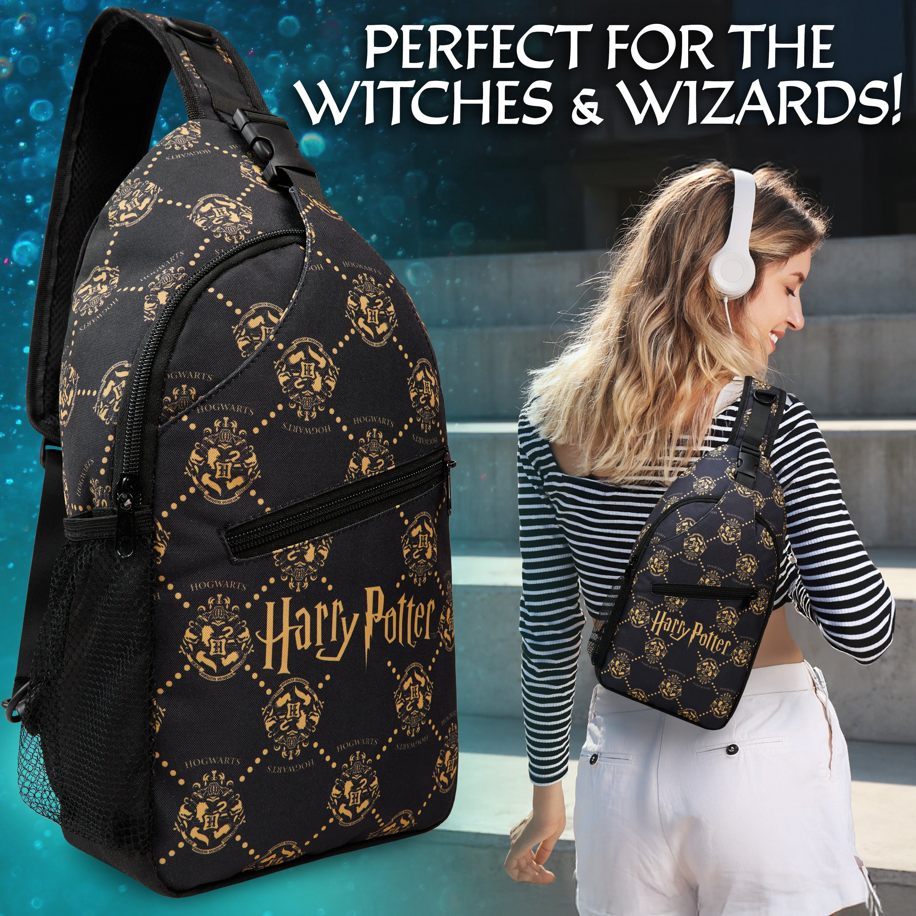 Get Trend Harry Potter Cross Body Bag Girls Teens Travel Bag Mini Backpack - Get Trend
