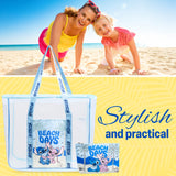 Get Trend Travel Bag for Women & Teenagers Mesh Zipped Tote Bag - Get Trend