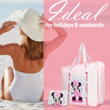 Get Trend Travel Bag for Women & Teenagers Mesh Zipped Tote Bag - Get Trend