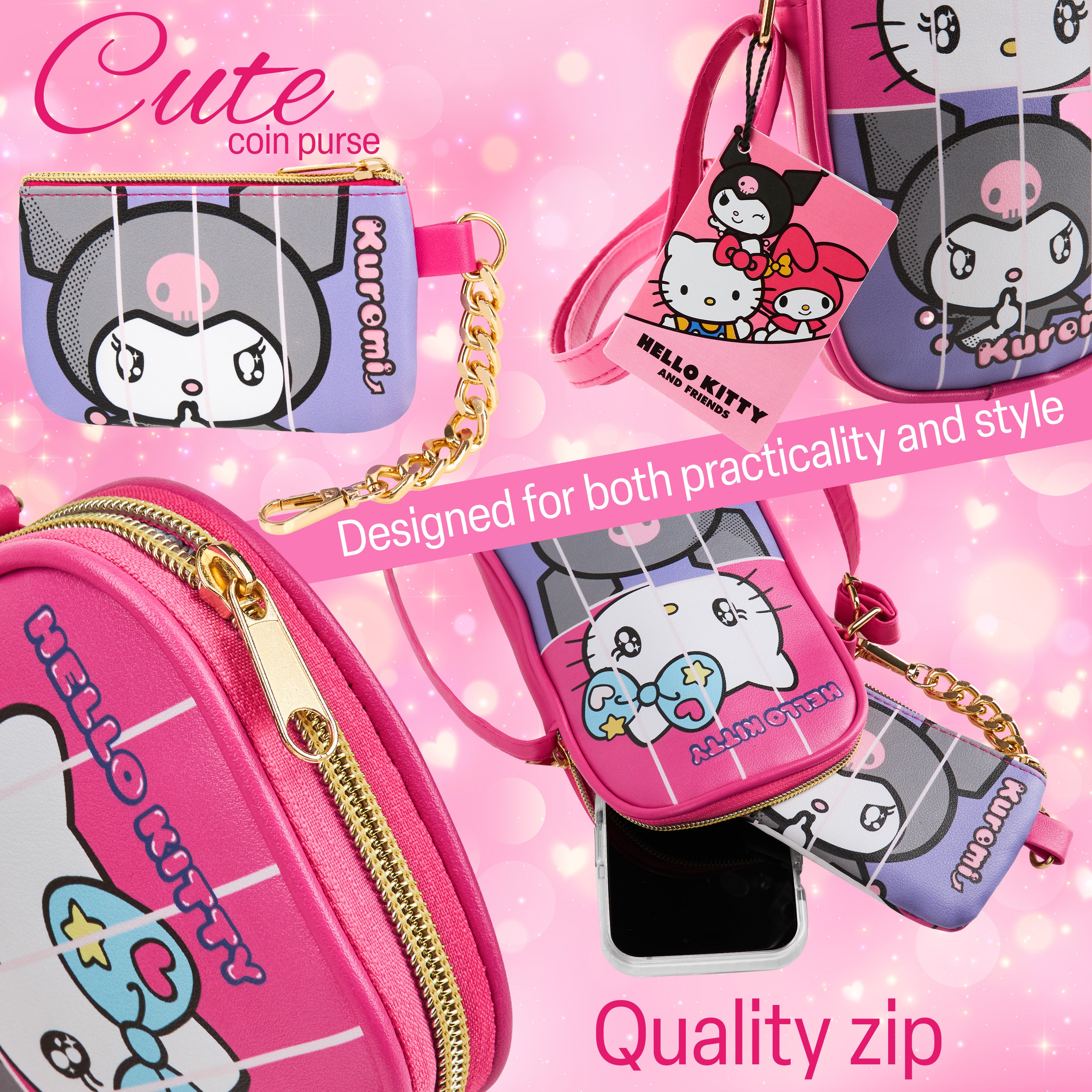 Get Trend Hello Kitty Handbags for Girls Teenagers Women Shoulder Bag - Get Trend