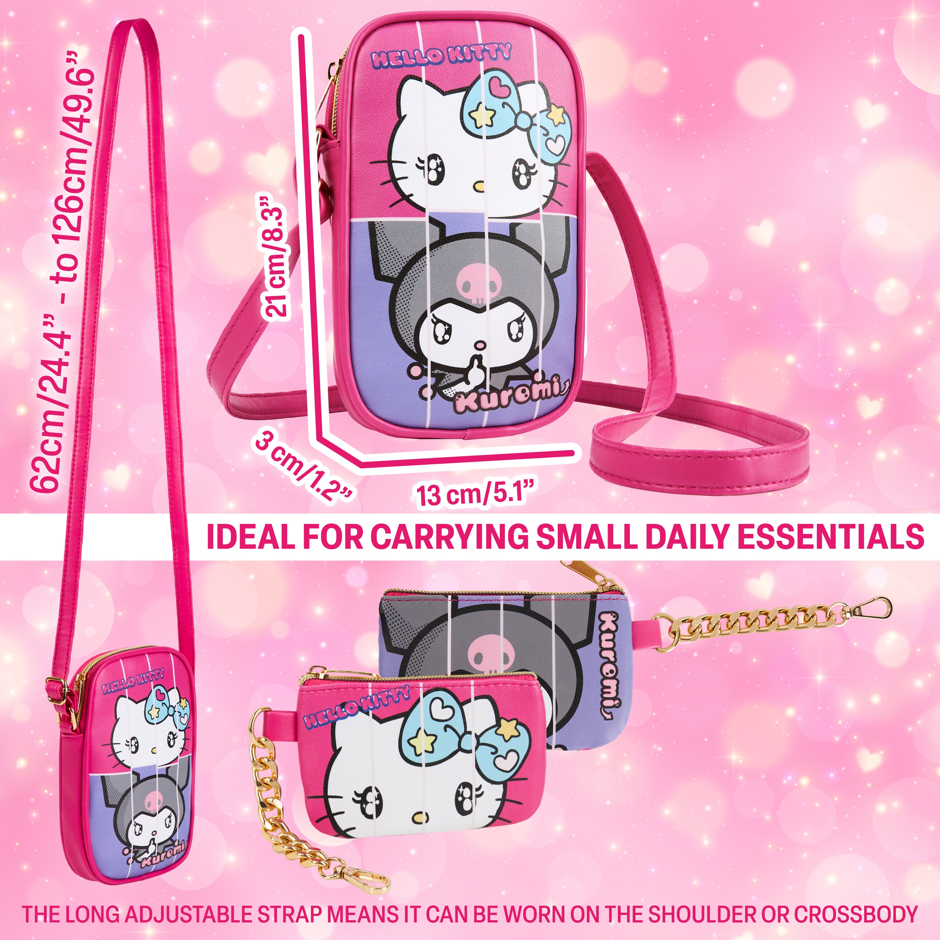 Get Trend Hello Kitty Handbags for Girls Teenagers Women Shoulder Bag - Get Trend