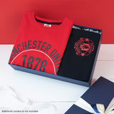 Manchester United Mens Pyjamas Set, PJs Shorts and T-Shirt Man United Gifts for Men - Get Trend