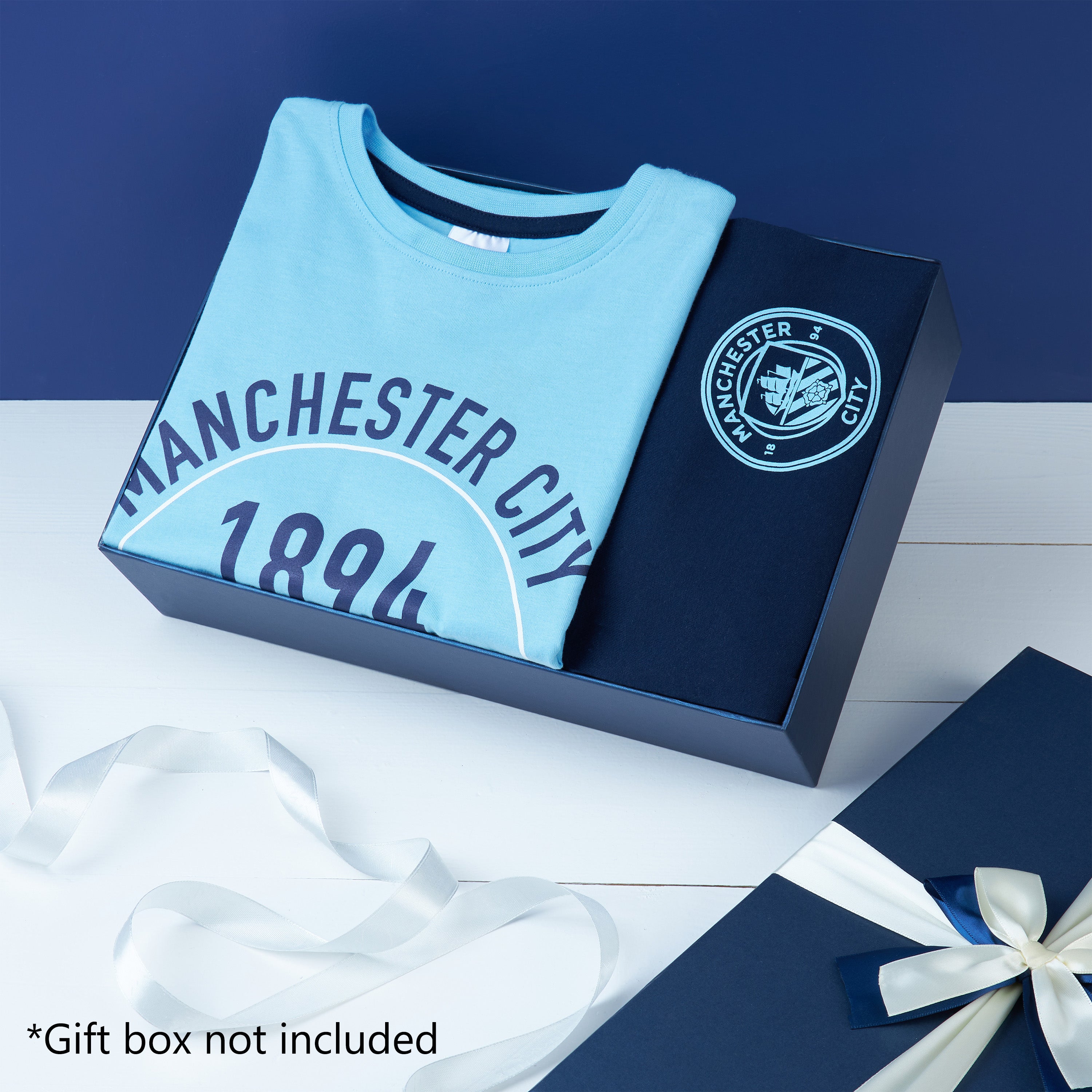 Manchester City FC Mens Pyjama Set, T-Shirt and Pyjama Shorts for Men - Get Trend