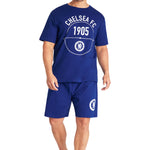 Chelsea Mens Pyjamas Set, 2 Piece T-Shirt and Short PJs - Get Trend