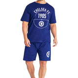 Chelsea Mens Pyjamas Set, 2 Piece T-Shirt and Short PJs - Get Trend