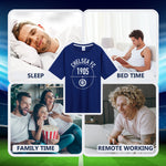 Chelsea Mens Pyjamas Set, 2 Piece T-Shirt and Short PJs - Get Trend