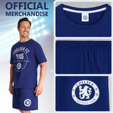 Chelsea Mens Pyjamas Set, 2 Piece T-Shirt and Short PJs - Get Trend