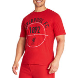 Liverpool FC Mens Pyjamas Set,  Nightwear Shorts & T-Shirt for Men - Get Trend