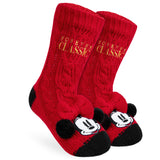 Disney Women's Slippers Socks Fluffy Slipper Socks