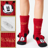 Disney Women's Slippers Socks Fluffy Slipper Socks