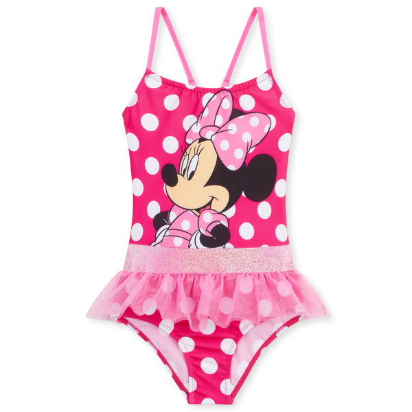 Disney Swimming Costume One Piece Swimsuit - Minnie Mouse