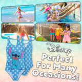 Disney Stitch Swimming Costume Girls, One Piece Swimsuit - Get Trend