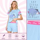 Disney Eeyore Womens Pyjamas Short PJs for Women - Get Trend