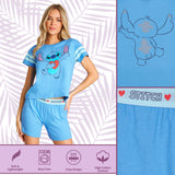 Disney Stitch Womens Pyjamas Short PJs for Women - Get Trend