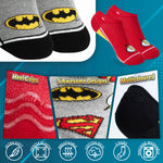 DC Comics Boys Liner Socks, Invisible No Show Stretchy Socks - Boys Gifts - Get Trend