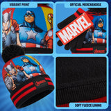 Marvel Boys Winter Accessories Set, Cosy for School Travel - Gifts for Boys - Get Trend