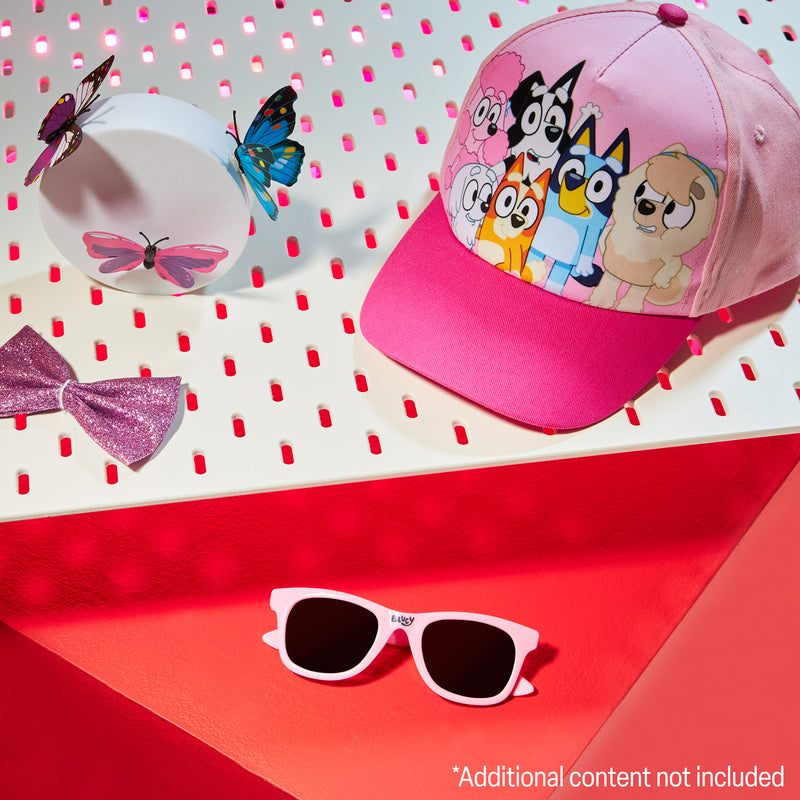 Bluey Girls Sunglasses and Baseball Cap Set