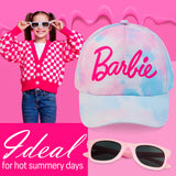 Barbie Sunglasses Baseball Cap for Girls Accessories Set Summer Lightweight Sun Hat UV40
