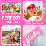 Barbie Sunglasses Baseball Cap for Girls Accessories Set Summer Lightweight Sun Hat UV40