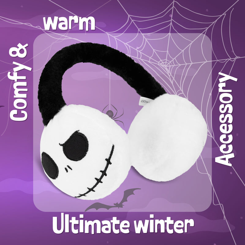 Disney The Nightmare Before Christmas Girls Fluffy Earmuffs - Gifts for Kids