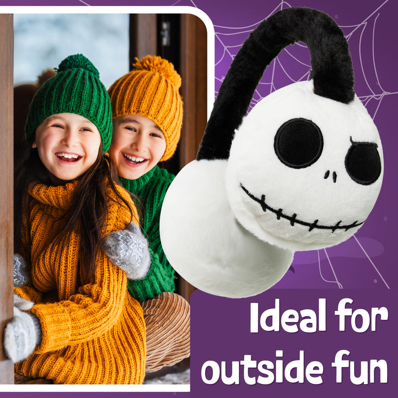 Disney The Nightmare Before Christmas Girls Fluffy Earmuffs - Gifts for Kids