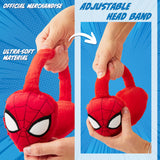 Marvel Spiderman Boys Fluffy Earmuffs, Winter Ear Warmers - Gifts for Boys