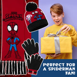 Marvel Boys Winter Accessories Set, Cosy for School Travel - Gifts for Boys