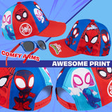Get Trend Sunglasses Baseball Cap Set for Kids Breathable Adjustable Summer Hat